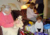 L-R Ruth (my mom), Anne (syds mom) with Syd on floor